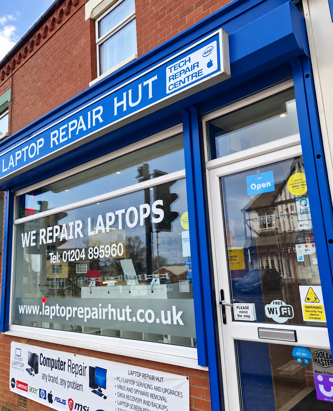 Laptop Repair Hut shop in Bolton